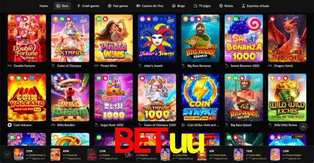 APP oficial da betuu para mobile